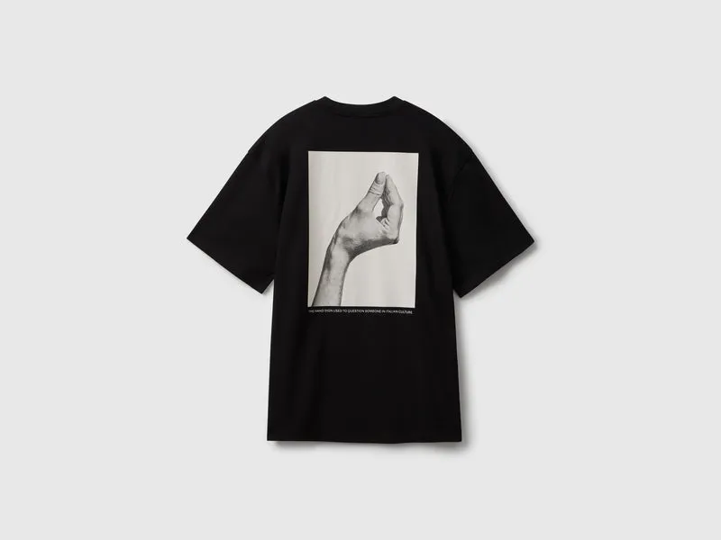 Oversize-T-Shirt mit Print