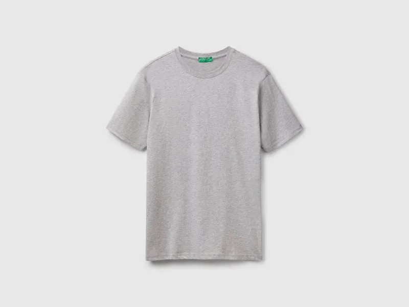 T-Shirt aus langstapeliger Baumwolle