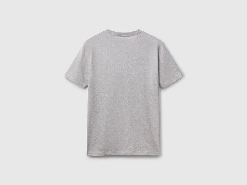 T-Shirt aus langstapeliger Baumwolle