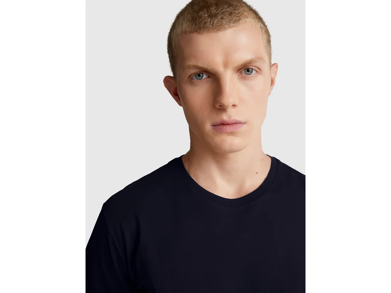Langarm-T-Shirt aus reiner Baumwolle