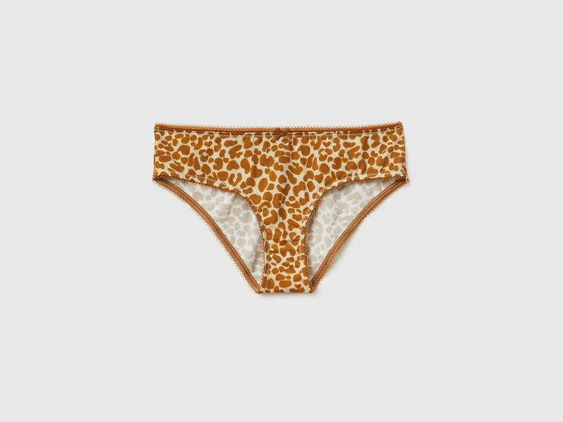Slip mit Animalprint