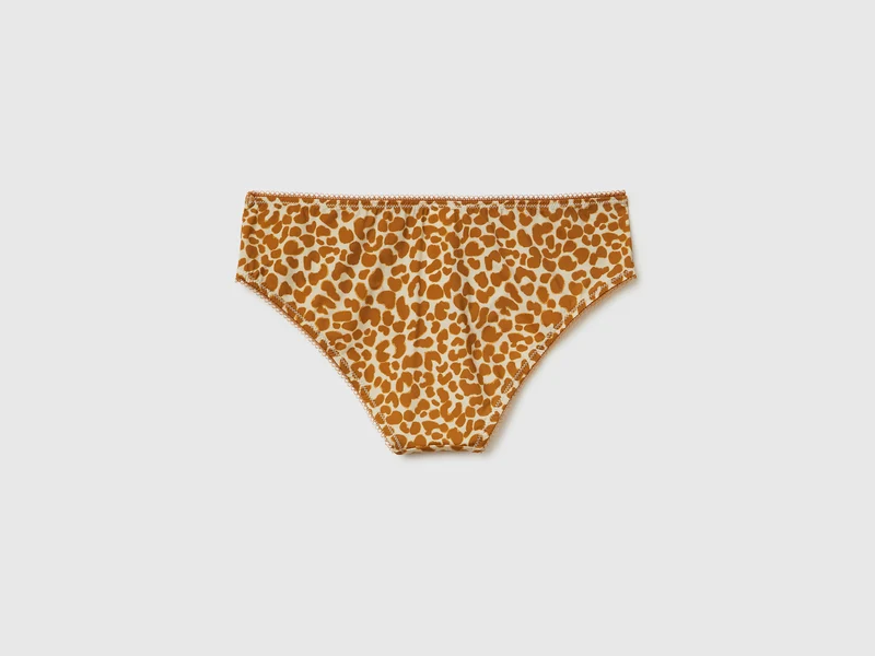 Slip mit Animalprint