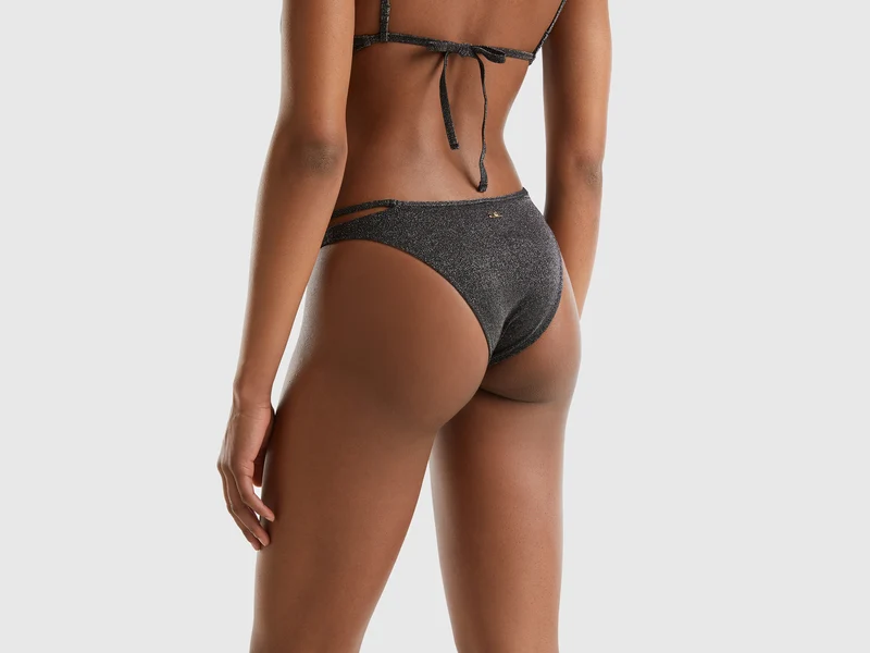 Badeslip mit Lurex