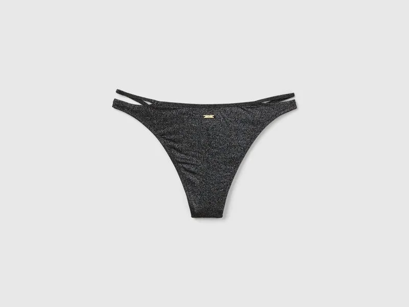Badeslip mit Lurex