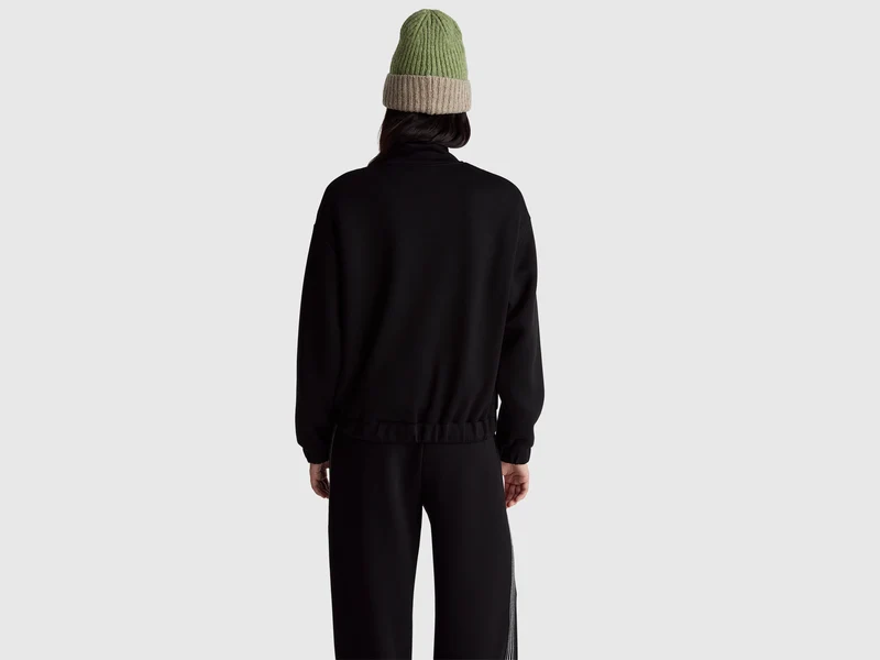 Sweatshirt im Bomber-Stil