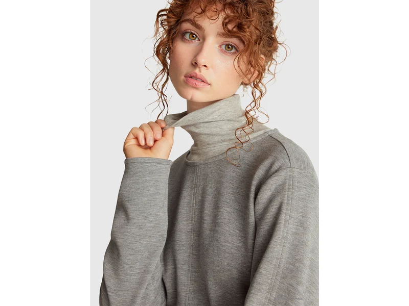 T-Shirt aus Stretch-Modal