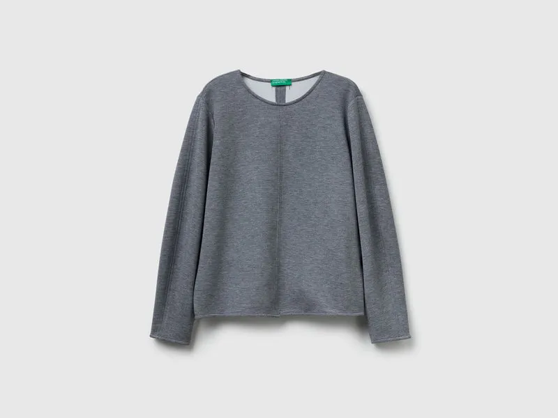 T-Shirt aus Stretch-Modal