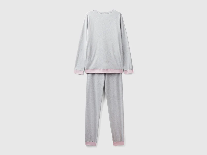 Pyjama aus langfaseriger Baumwolle