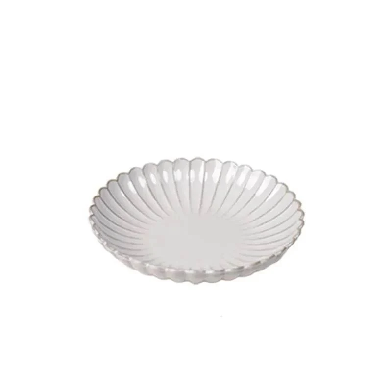 Vintage Striped Ceramic Dining Table Set - Kitchen Tableware