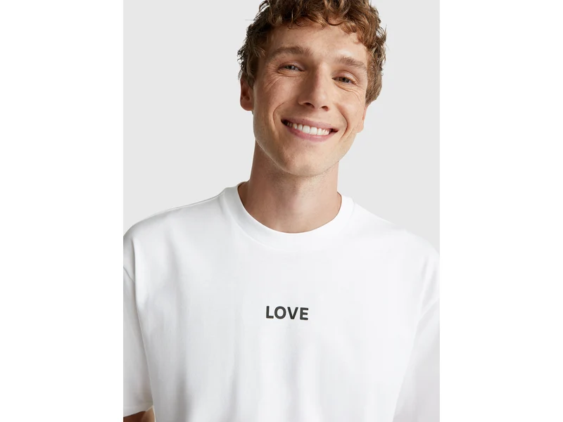 Oversize-T-Shirt mit Print