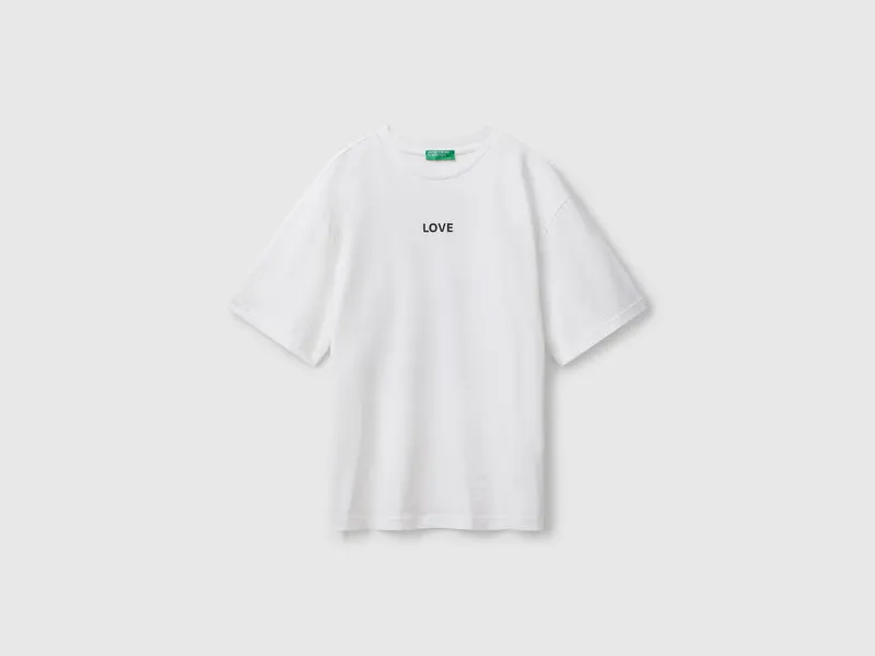 Oversize-T-Shirt mit Print