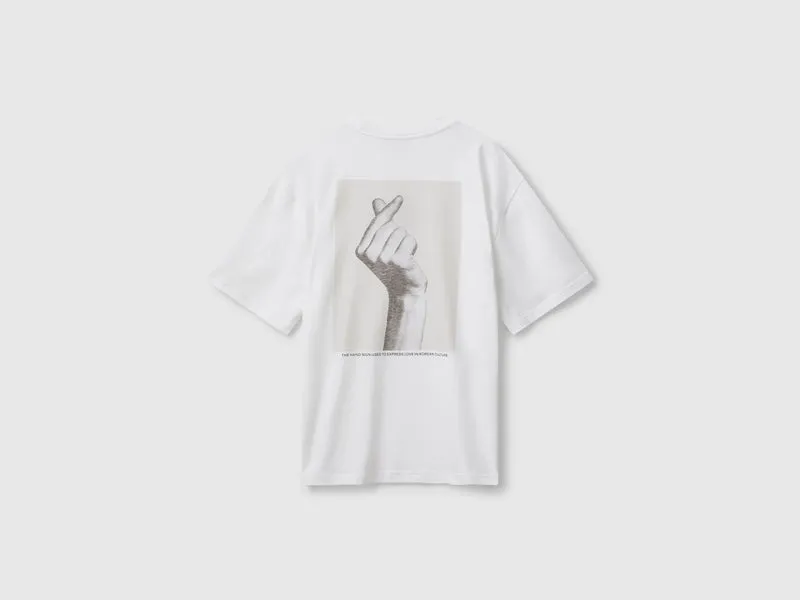 Oversize-T-Shirt mit Print