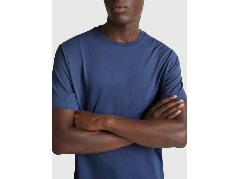 T-Shirt aus langstapeliger Baumwolle