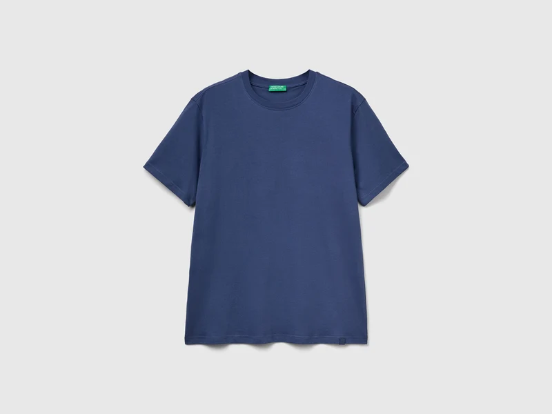 T-Shirt aus langstapeliger Baumwolle