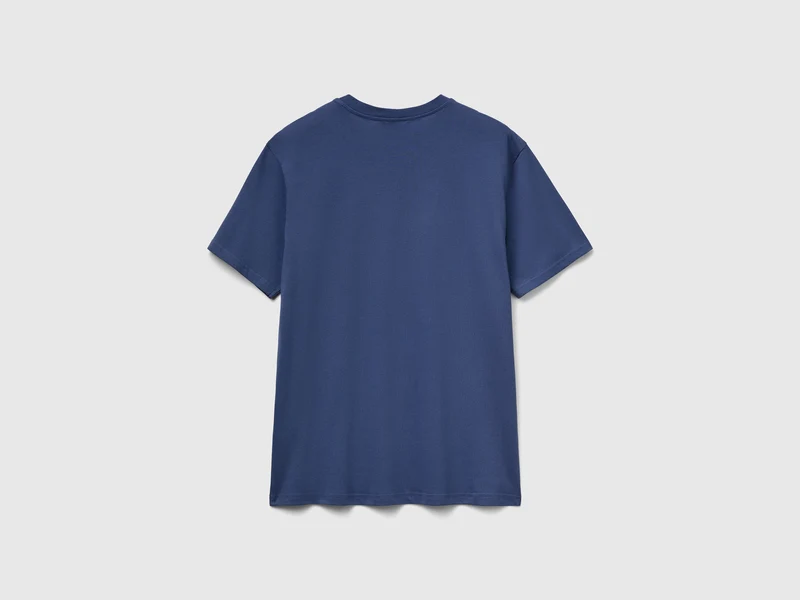 T-Shirt aus langstapeliger Baumwolle