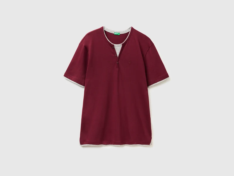 T-Shirt aus reiner Baumwolle