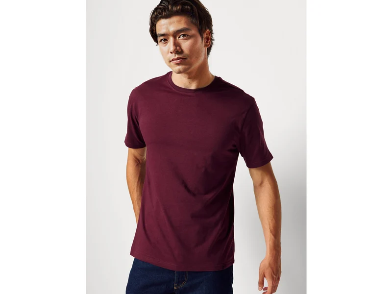 T-Shirt aus langstapeliger Baumwolle