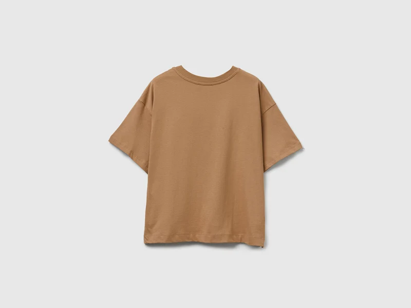 T-Shirt mit Slogan-Print