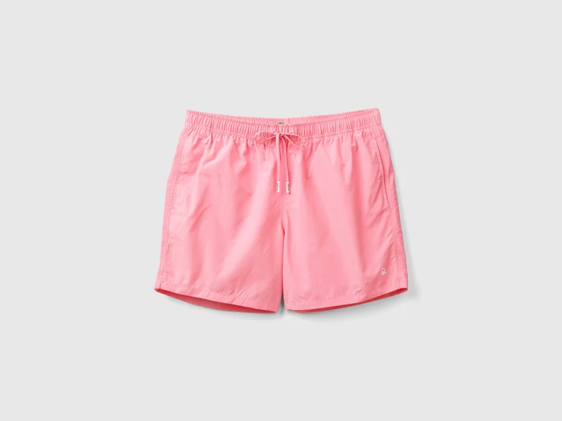 Boxer-Badehose aus gemischter Baumwolle