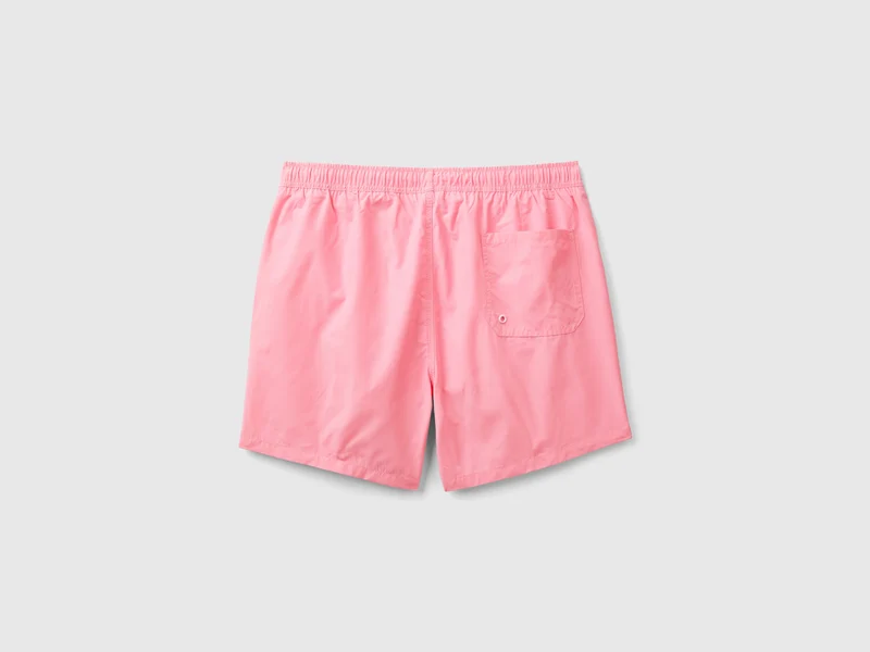 Boxer-Badehose aus gemischter Baumwolle