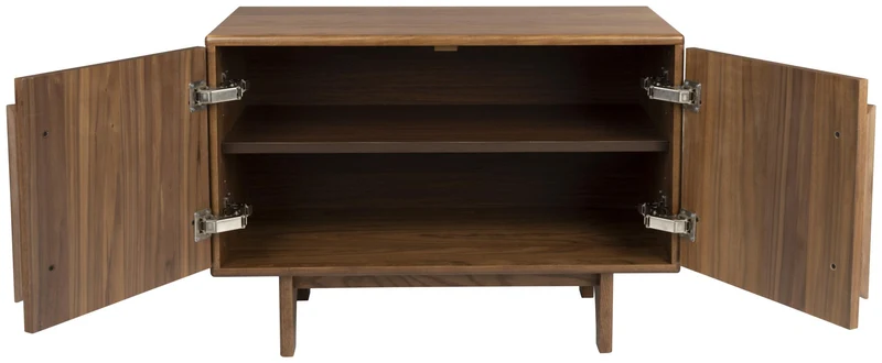 Sideboard GROOVE mit 2 Türen und Walnussfurnier von Zuiver