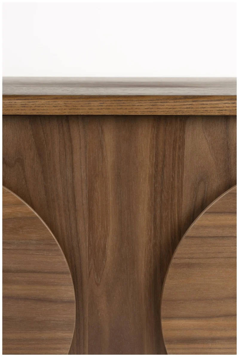Sideboard GROOVE mit 2 Türen und Walnussfurnier von Zuiver