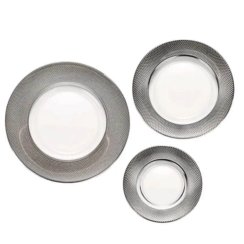 Glass Steak and Pasta Plate - Versatile Dining Tableware