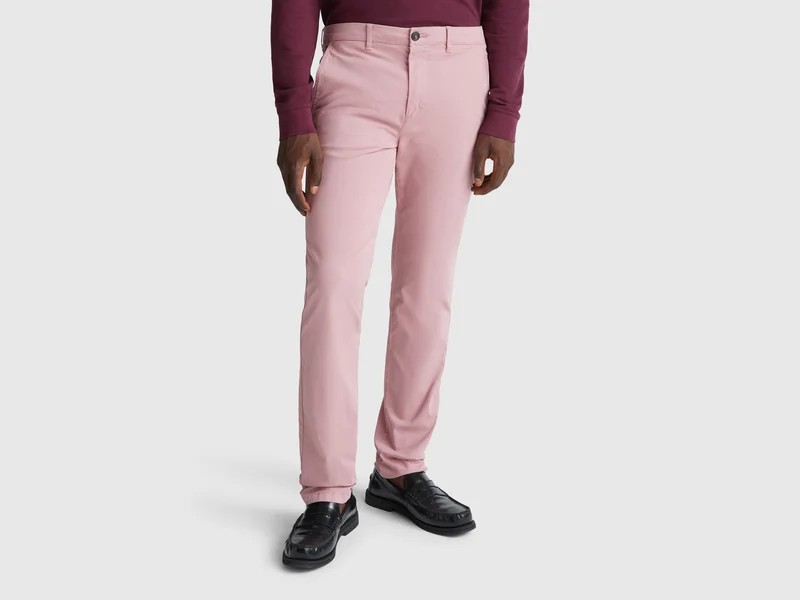 Slim Fit Chinos aus Baumwolle