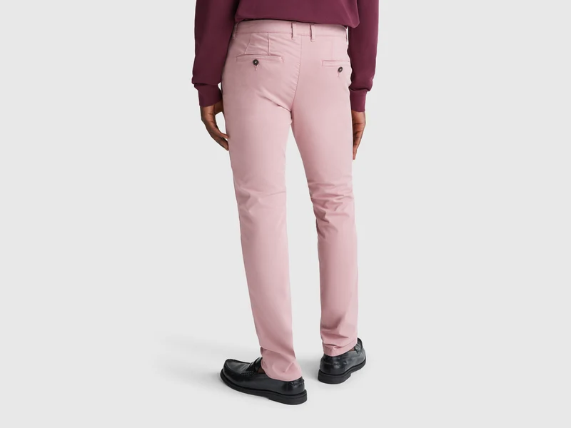 Slim Fit Chinos aus Baumwolle