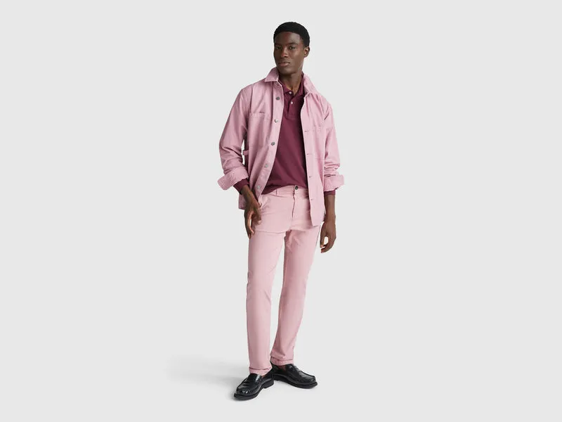 Slim Fit Chinos aus Baumwolle