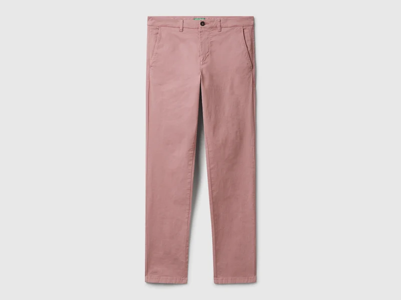 Slim Fit Chinos aus Baumwolle