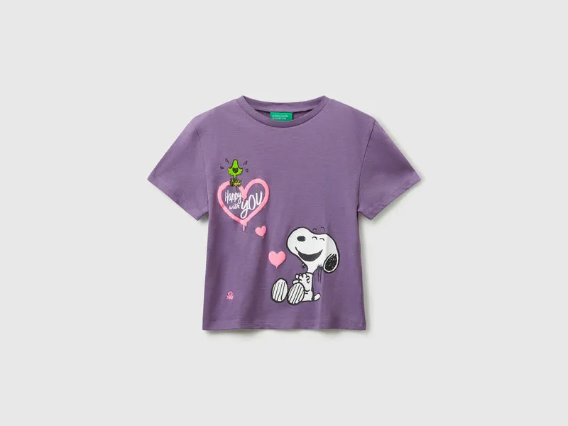 T-Shirt mit ©Peanuts-Aufdruck