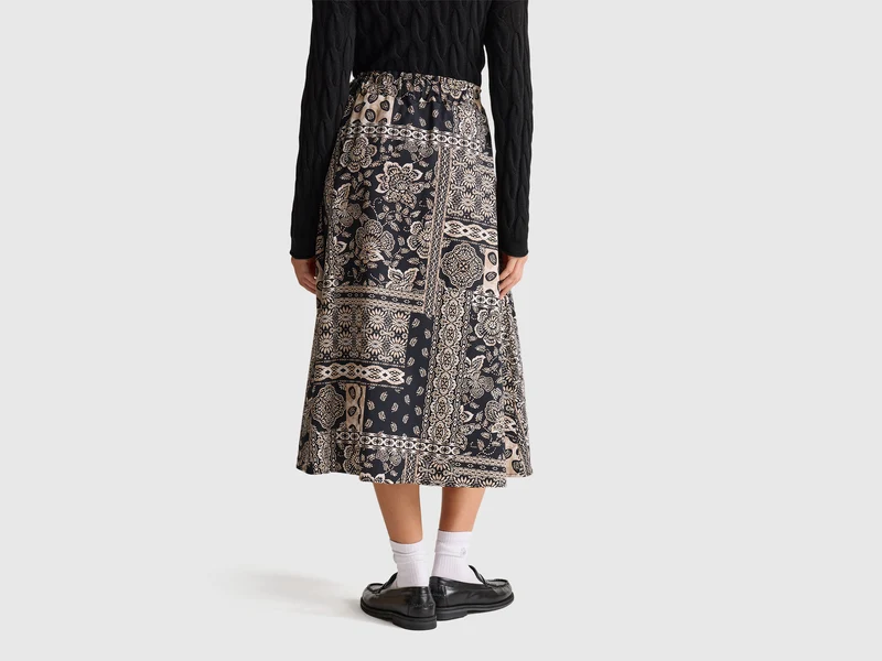 Rock mit Bandana-Print