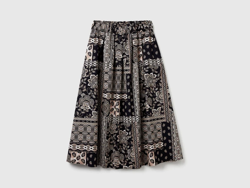 Rock mit Bandana-Print
