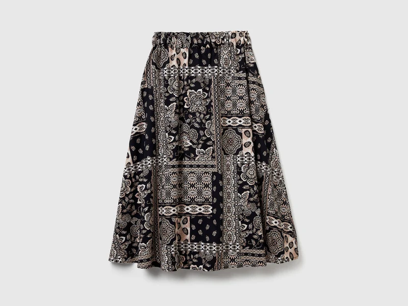 Rock mit Bandana-Print