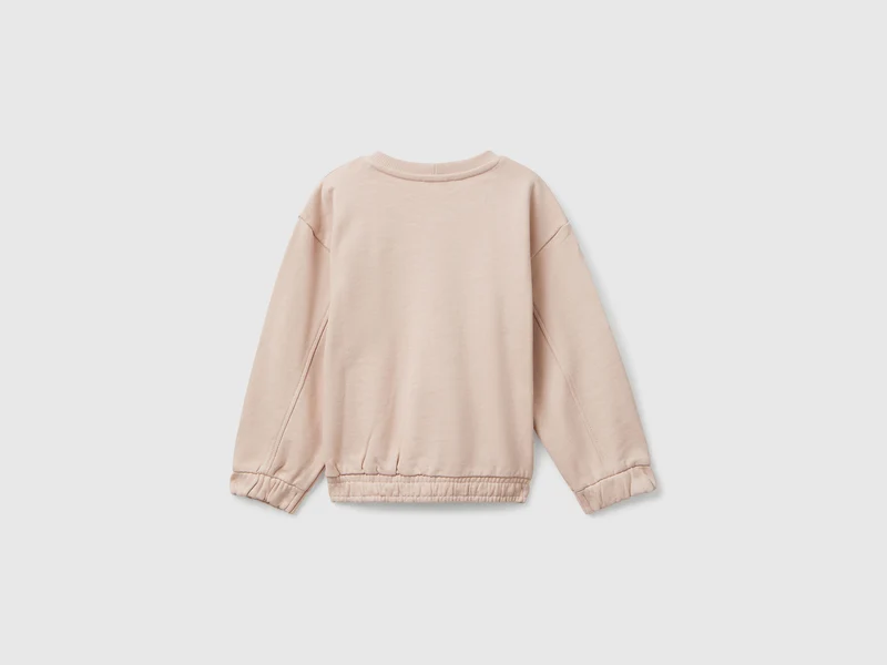 Sweatshirt mit Herz-Patch