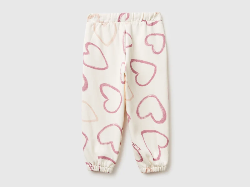 Hose mit Herz-Print