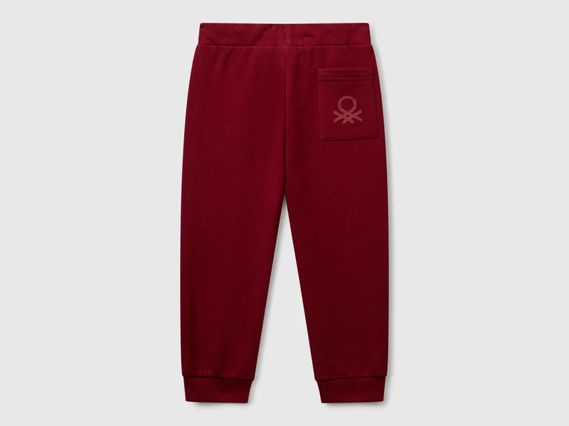 Baumwollhose mit Logo