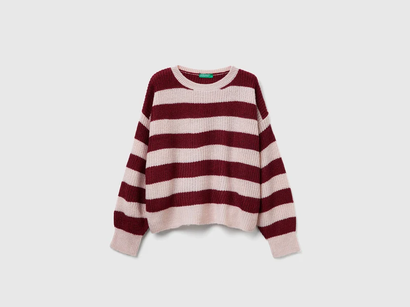 Gestreifter Pullover