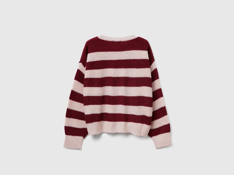 Gestreifter Pullover