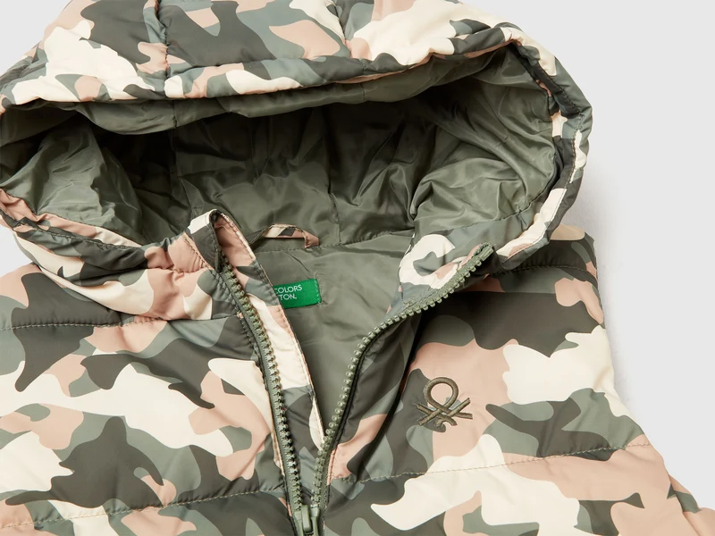 Steppweste in Camouflage