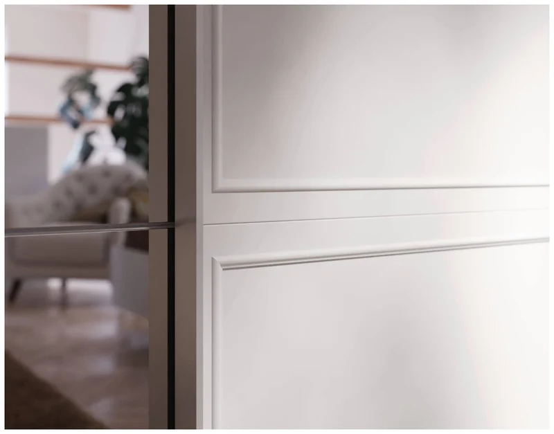Schwebetürenschrank PENKRIDGE Schrank mit Passepartout in Secret Grey