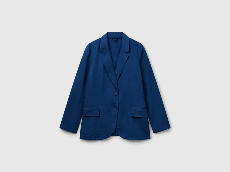 Blazer aus reinem Leinen