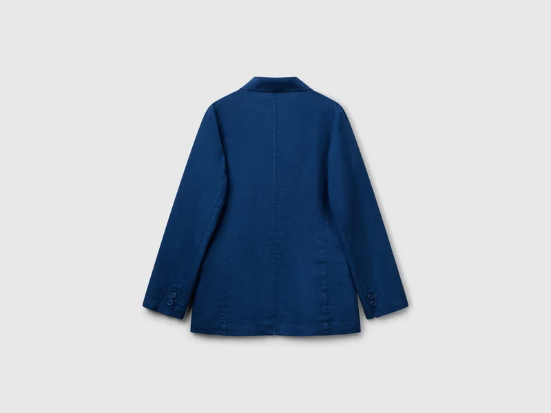 Blazer aus reinem Leinen