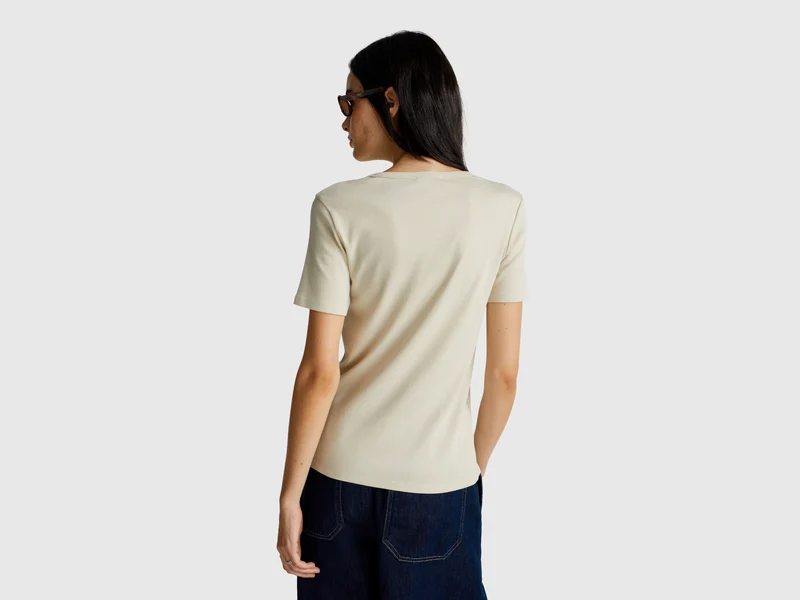 T-Shirt mit normaler Passform