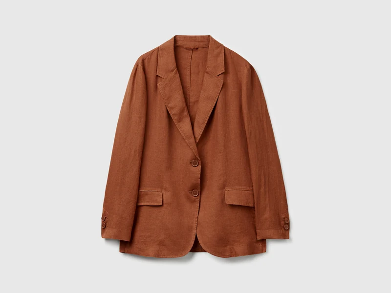 Blazer aus reinem Leinen
