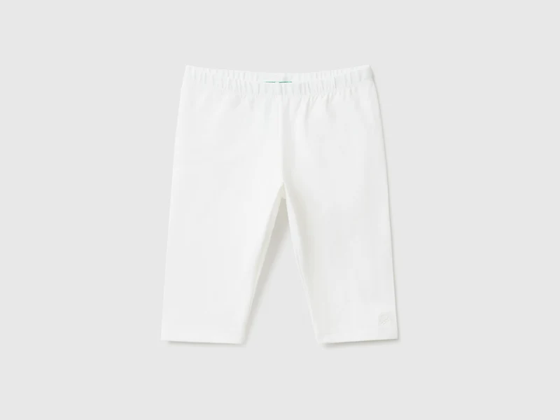 3/4-Leggings aus stretchiger Baumwolle