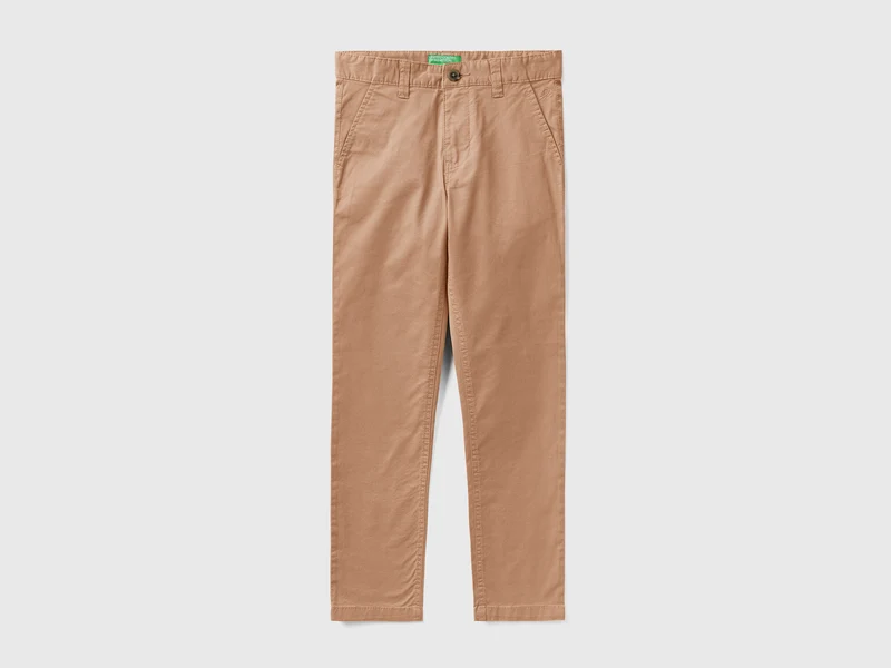 Slim-Fit-Chinos aus stretchiger Baumwolle