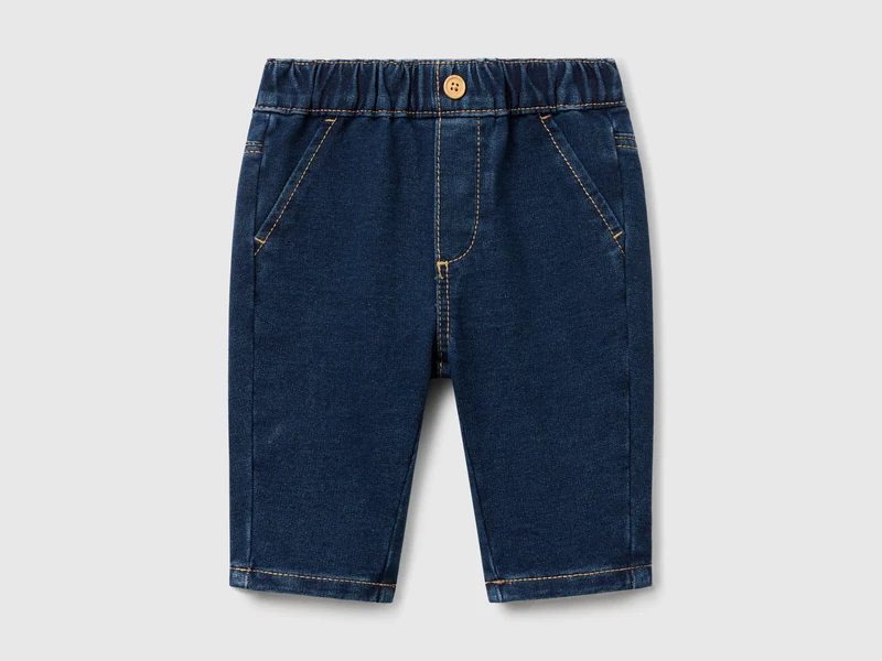 Hose in Denim-Optik