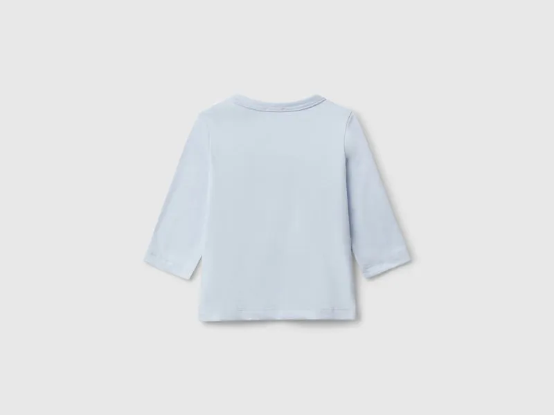 T-Shirt aus Baumwolle mit Rundhalsausschnitt